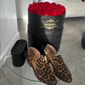 👏🏽sold👏🏽 Leopard Print Women's Loafers